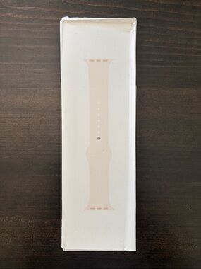 Apple Watch Band Soft Pink Silicone